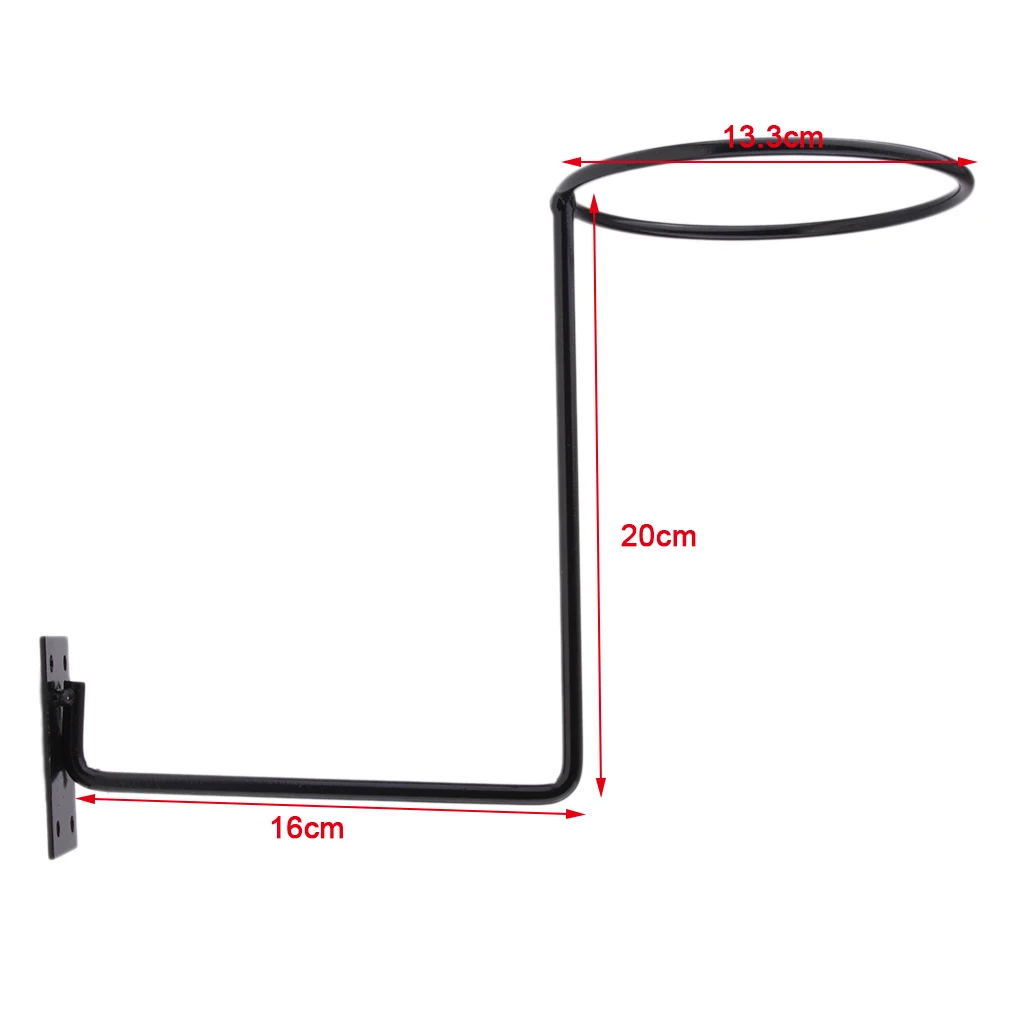 4x Universal Aluminum Motorcycle Accessories Helmet Holder Hanger Rack Wall Mounted Hook for Coat Hat Cap Helmet Rack Black  