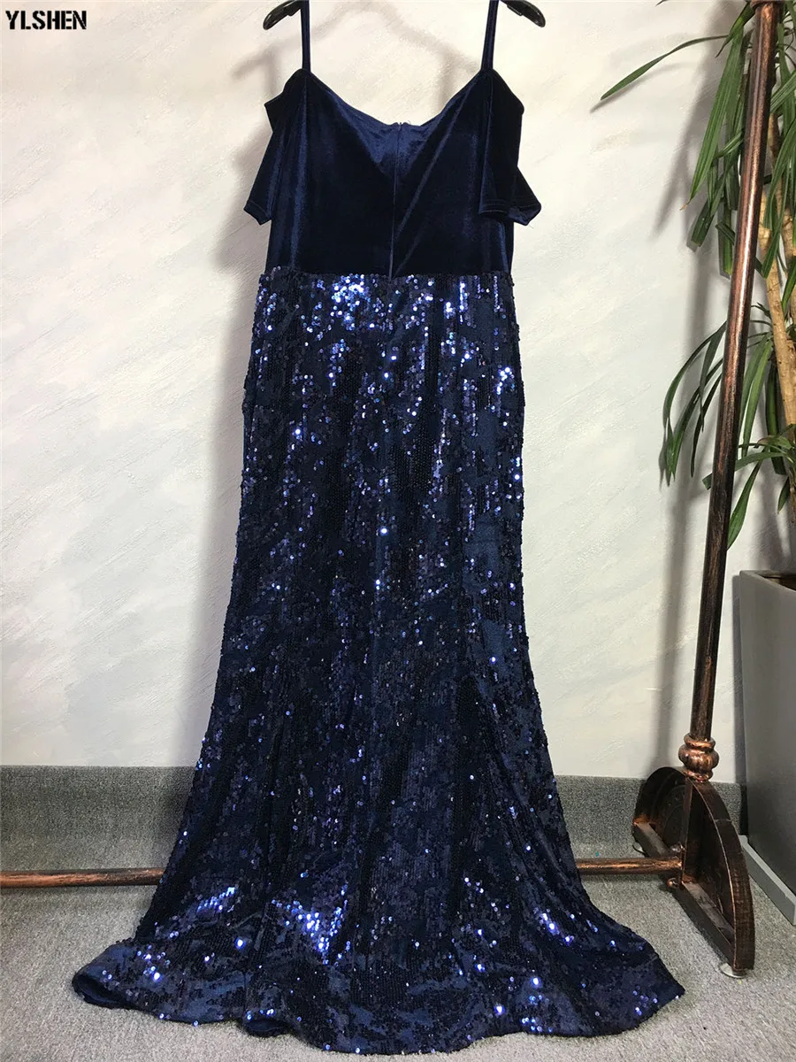 Velvet African Dresses for Women sequins Africa Dress African Clothes Fashion Evening Long Maxi Dress Robe Africaine Femme 2019 12