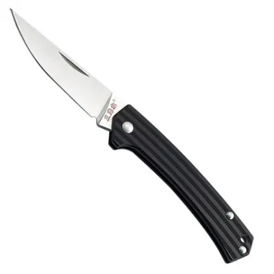 black Sanrenmu 7112 складной карманный мини нож Фруктовый нож для кемпинга на открытом воздухе путешествия и выживания - Цвет: black
