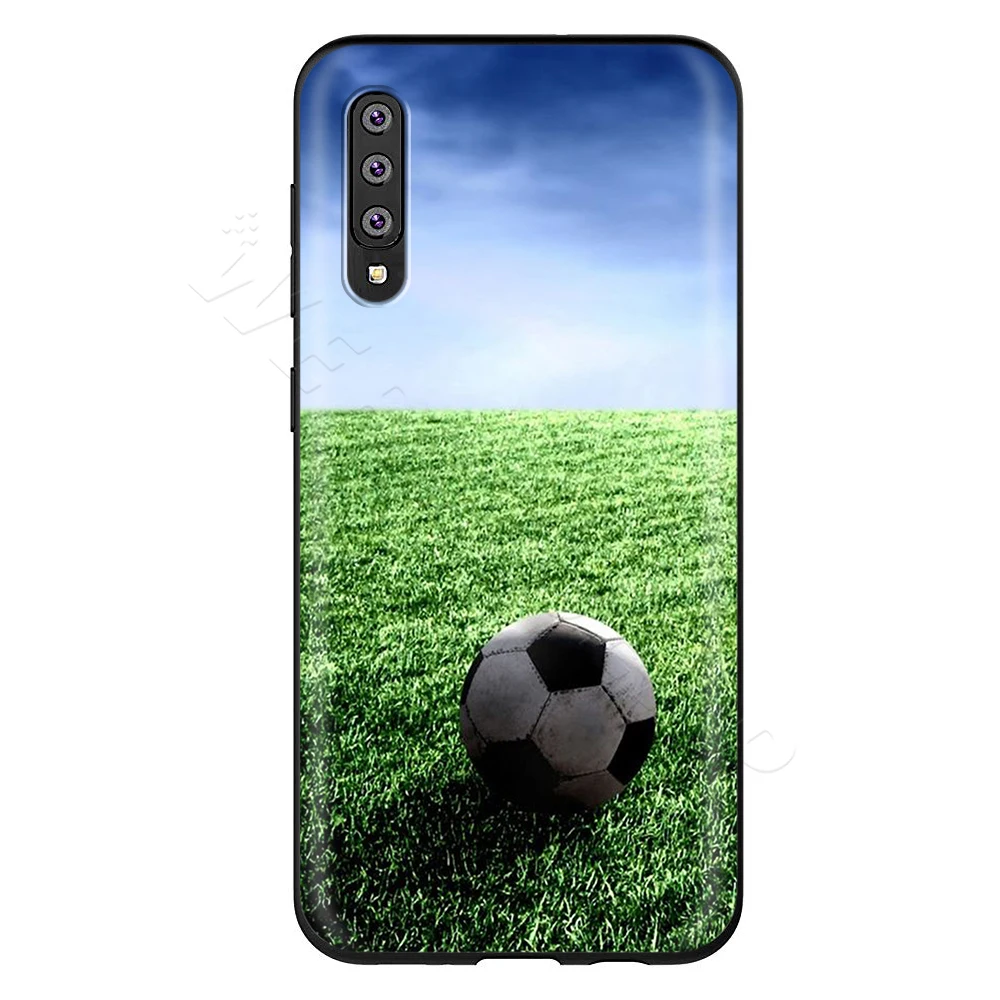 Webbedepp Футбол спортивный Чехол для samsung Galaxy S7 S8 S9 S10 Edge Plus Note 10 8 9 A10 A20 A30 A40 A50 A60 A70