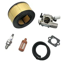 7 pçs kits de carburador adequado para stihl ms251c ms251 zama C1Q S233 carb motosserra peças marca nova ferramenta elétrica accesory