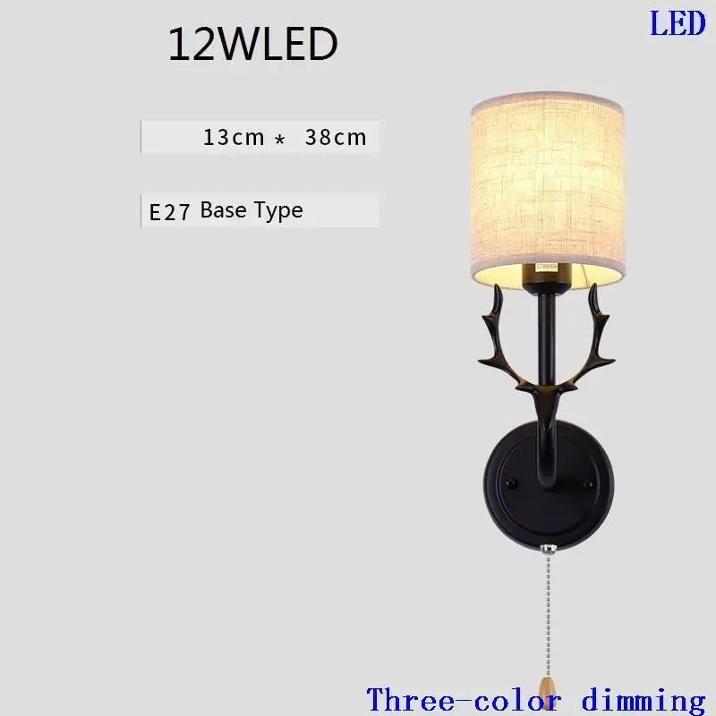 Винтажный светильник Lampe Murale Arandela Para Parede светодиодный светильник Lampara De Interior Aplique Luz Pared настенный светильник для спальни