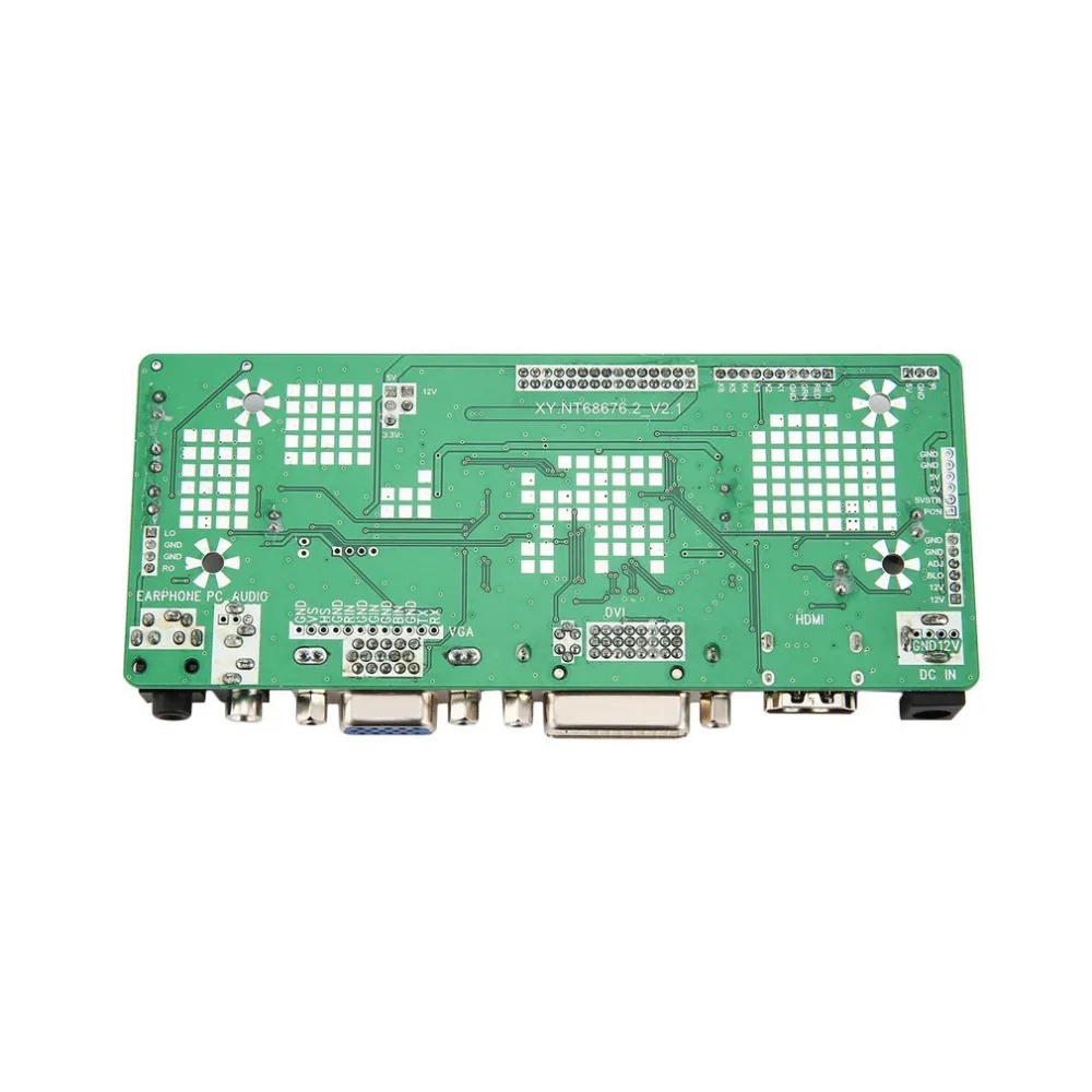 Профессиональный M. NT68676.2A HDMI DVI VGA Аудио ЖК-контроллер светодиодного табло экран для самостоятельного ремонта монитора комплект
