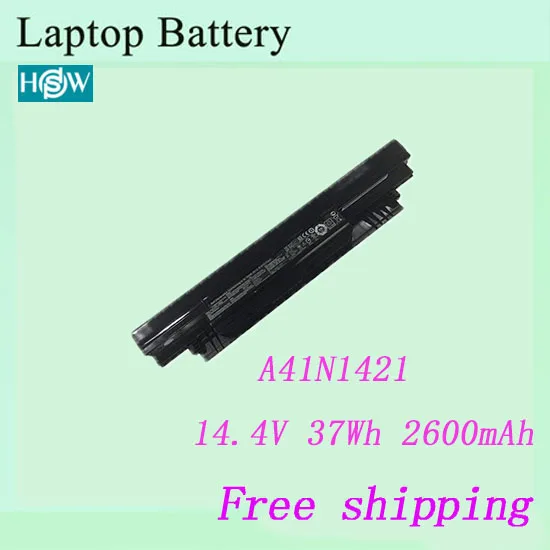 14,4 В 37Wh Аккумулятор для Asus P2520LJ PU551LA A41N1421 Аккумулятор для ноутбука