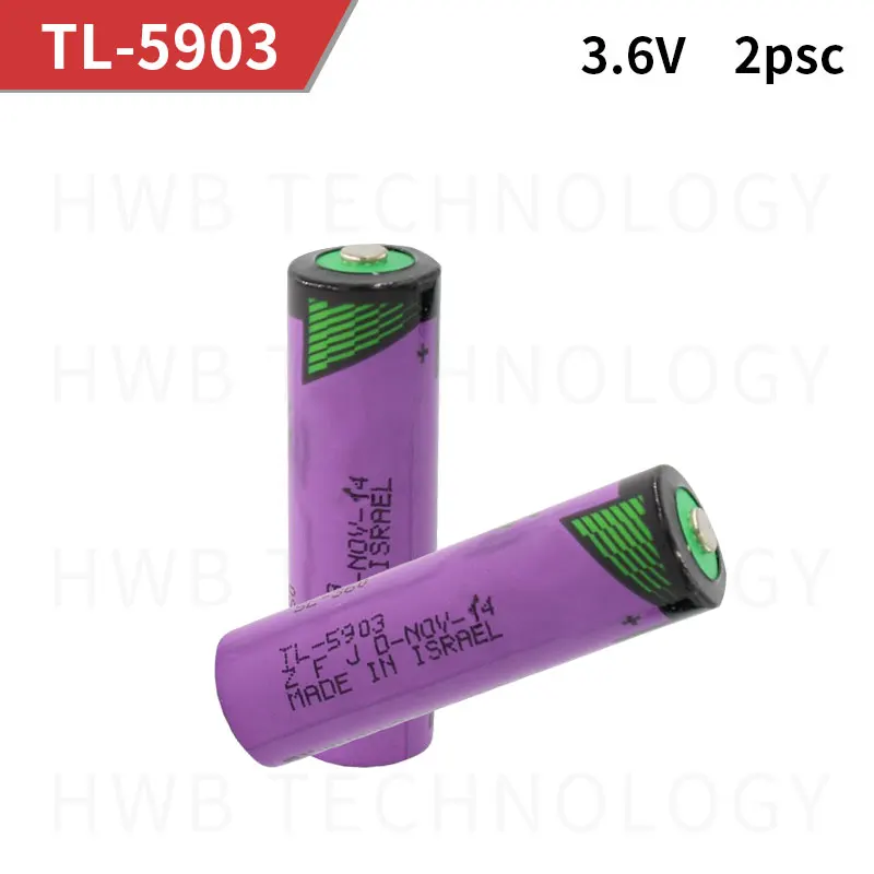 

2pcs/lot Brand New High Quality TADIRAN TL-5903 3.6V 2400mAh PLC Lithium Battery Free Shipping