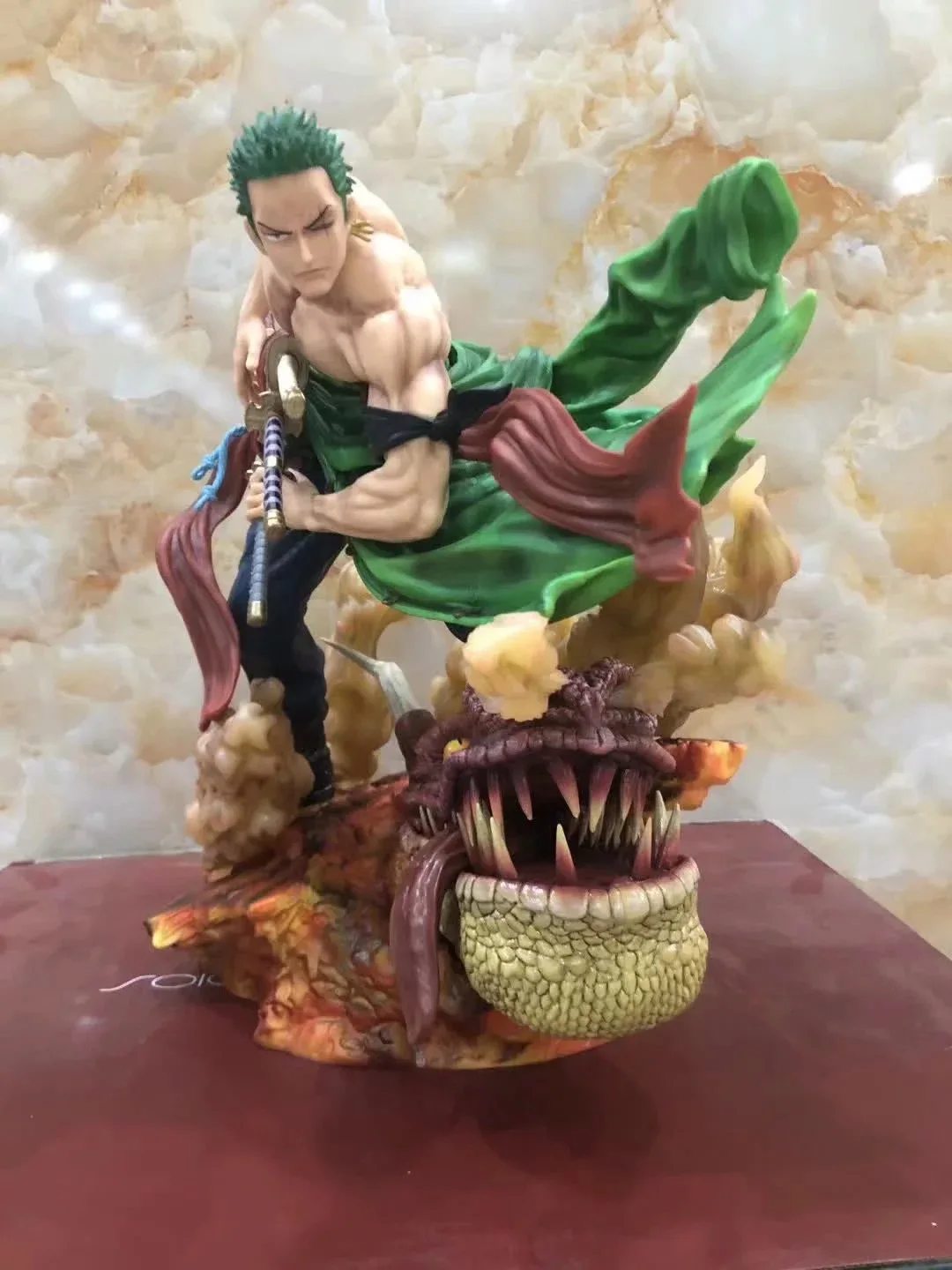 1/4 Масштаб Аниме one piece Roronoa Зоро GK LS последний сон Дракон вер. ПВХ фигурка Коллекционная Боевая модель игрушки кукла 42 см