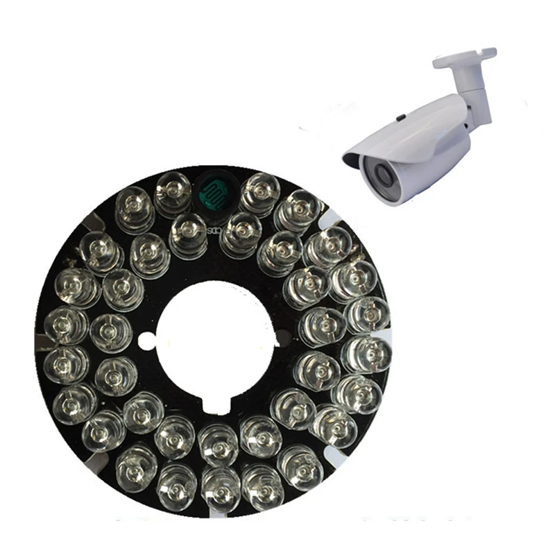 

OWGYML New Arrival CCTV LEDS 36 IR illuminator Light Infrared Night Vision 850nm CCTV Fill Light For CCTV Surveillance camera