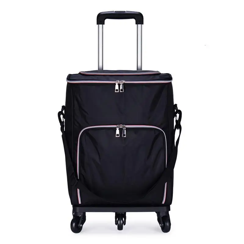 Carito Plegable Cozinha Carro La Compra De Courses Avec Roulettes Chariot Roulant Mesa Cocina стол для покупок Кухонная Тележка - Цвет: MODEL I