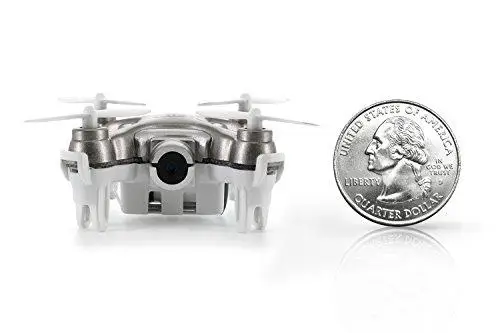 Kuulee Cheerson CX-10W 4CH 6-осевой нано Мультикоптер дистанционного управления с поддержкой Wi-Fi FPV Камера-темно-серый