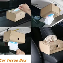 Складная автомобильная коробка для бумажных салфеток для peugeot 307 Opel Astra H Nissan Toyota Camry Corolla украшение для автомобиля