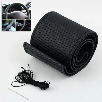 

Universal Steering wheel cover Thread Needles Protector Accessories Auto