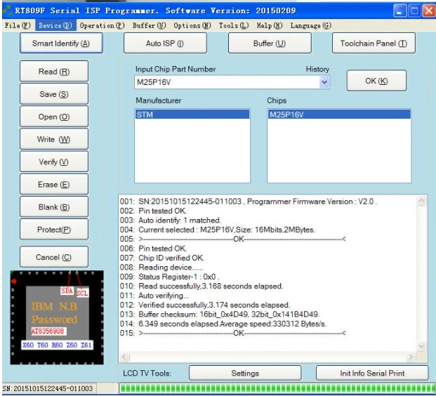 RT809F USB программатор BIOS и 11 адаптеры и SOP8 клип и 1,8 V/TSSOP8 разъем ICSP 24 25 93