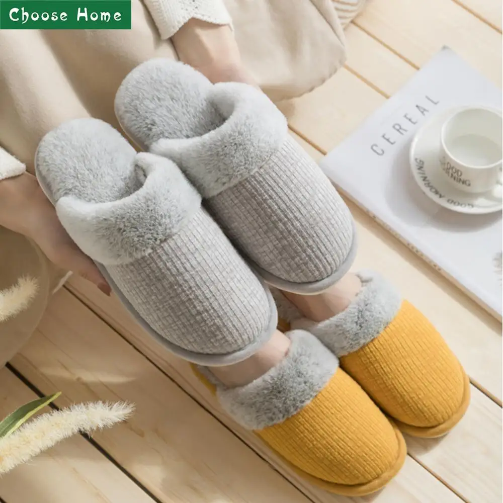 

Winter Warm Slippers Fur Slipper For Men Home Slipper Indoor Slipper Ladies Slippers Fluffy Slippers Cute Slipper Memory Foam
