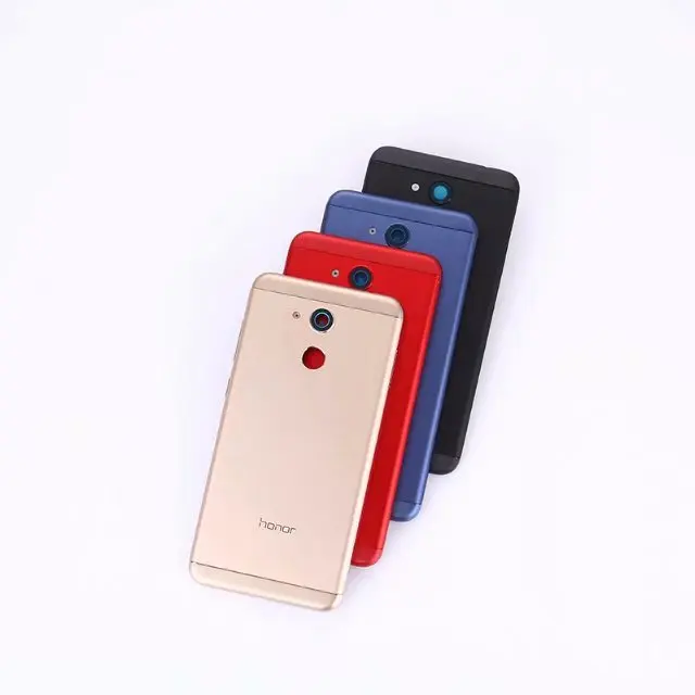 Чехол на заднюю крышку для Huawei Honor 6C Pro/Honor V9 Play металлическая задняя дверь ремонт батарея чехол+ кнопки камеры стекло