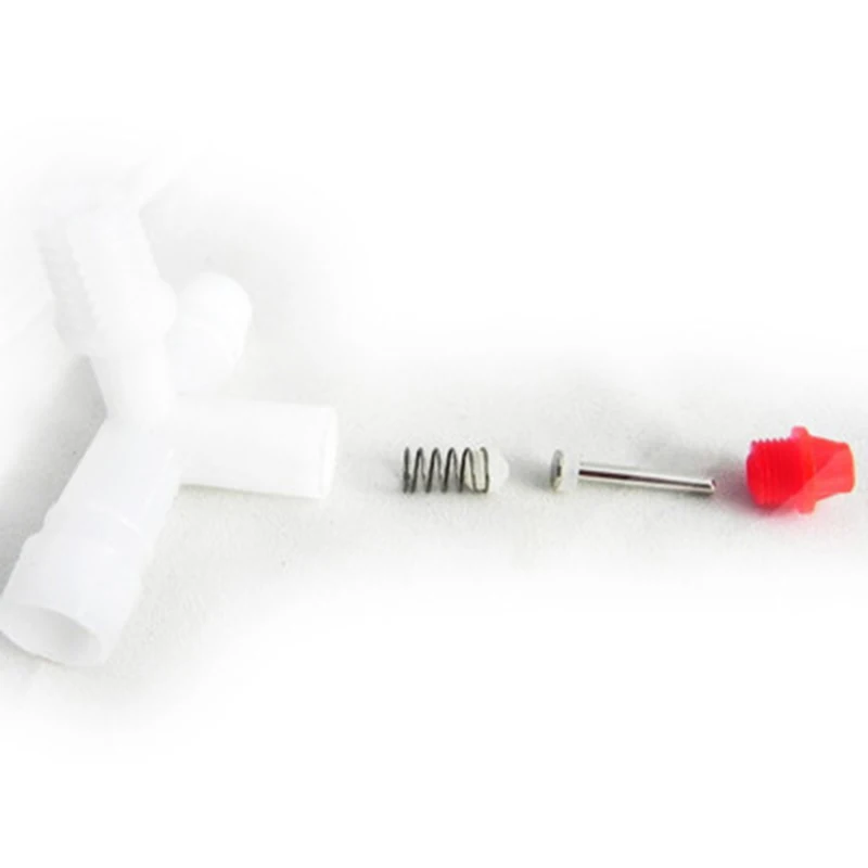 Пластмассовый для домашней птицы, курицы, Утка питьевой воды ниппель поилка Фидер 10 шт белый+ красный