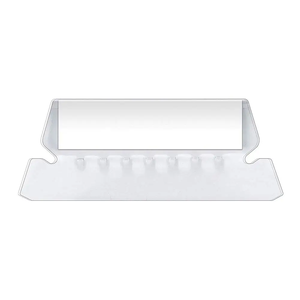 Transparent Tag Clip Indexes Holder For Hanging Folders
