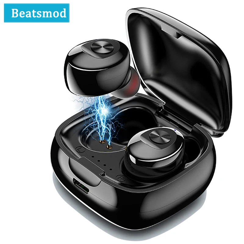 

XG12 TWS Bluetooth 5.0 Earphone Stereo Wireless Earbus HIFI Sound Sport Headhones Handsfree Gaming Headset With Mic For Phone