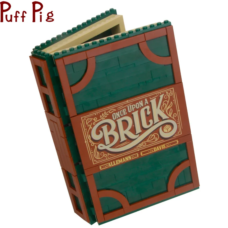 

859pcs Fairy Tale 3D Story Book City Building Blocks Compatible Idea Creator House Toys for Children Figure Bricks
