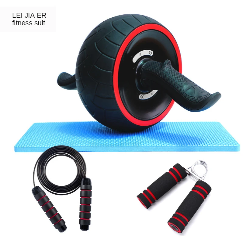 Аксессуары для похудения 4 в 1 эластичная Абдоминальная колесо нагрузка стальная