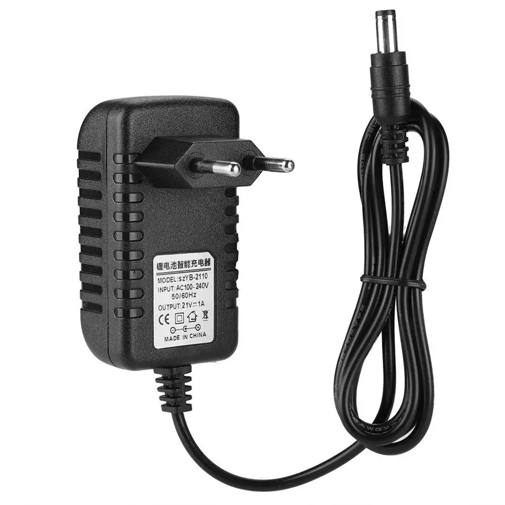 21V/1A Battery Charger Fast Charging Li-ion Charger 100-240V Thick Copper Core Multi-Lithium Battery battery charger,fast charger,charger adapter,battery charger adapter