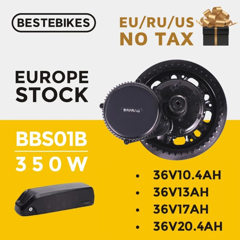 BAFANG BBS01B BBS01 350 Вт 36v20.4ah LG батарея bafang электродвигатель для электровелосипеда 8FUN