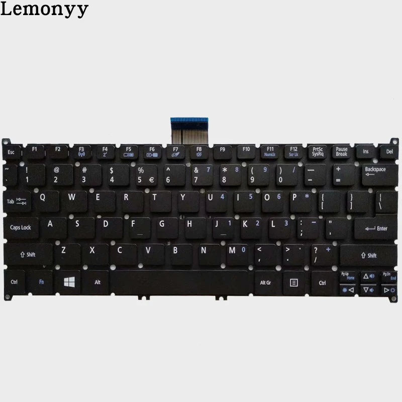 US Laptop Keyboard For Acer Aspire V5-123 V5-131 V5-121 V5-171 S3-331 S5-951 Aspire One 725 756 AO7