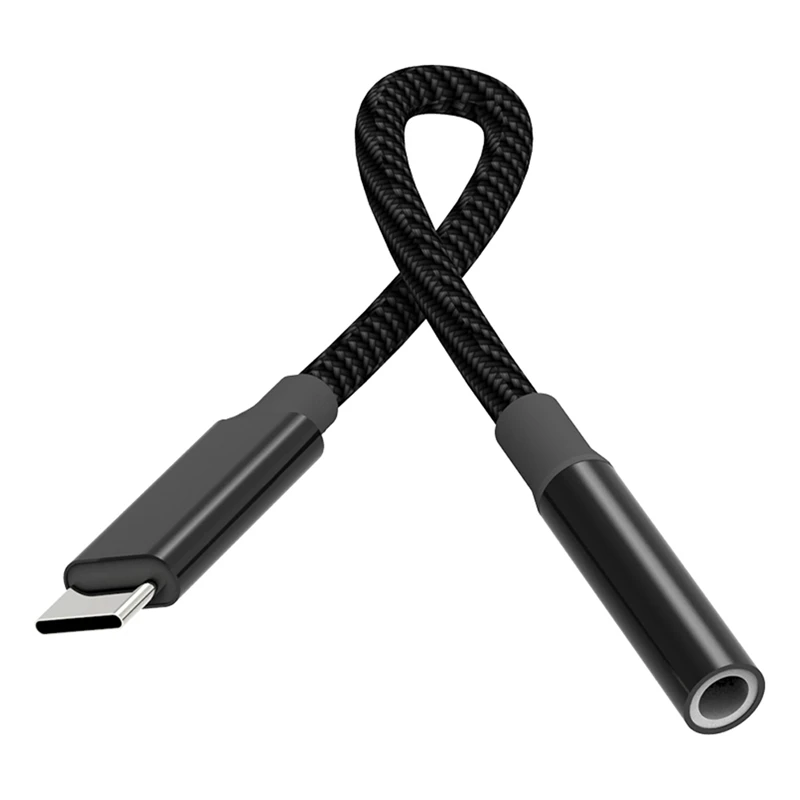 USB C to 3 5Mm Headphone Jack Hi Fi DAC Chip USBC Type C to AUX TRRS Female Adapter for IPad Pro Pixel 2 Samsung Sony Etc