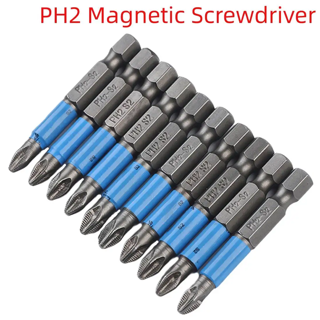 бит-насадка 50мм ph2 черн. набор бит ph2 50 мм ремоколор. набор бит kraftool 26136-h11. бита крестовая ph2 50 мм. биты 50мм ph2 10шт.