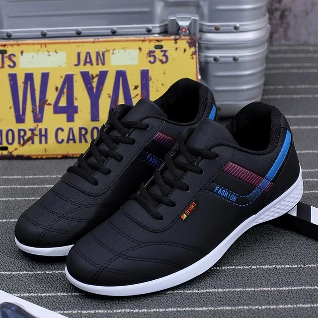 DS-295 Black Мужская обувь модные кроссовки Демисезонный повседневные Лоферы для учащихся для ношения на улице, трендовые Скейтбординг трек поле для прогулок продвижение - Цвет: DS-295 Black