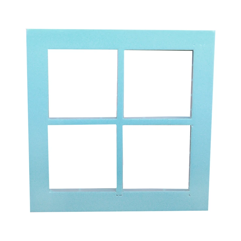 

Миниатюрное деревянное сказочное окно для кукольного домика с 4 створками для кукольного домика, строительные аксессуары «сделай сам»