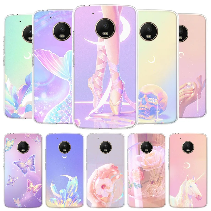 Чехол Magic Pearl с черепом для телефона Motorola Moto G9 G8 G7 G6 G5 E5 E6 Plus Play Power One Fusion Macro Action Coque