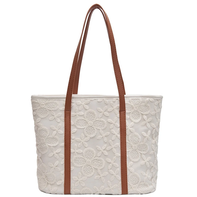 

Women Bag Fashion Lace Shoulder Bags Shopping Handbag Ladies Large Tote Bags Summer Beach Bag