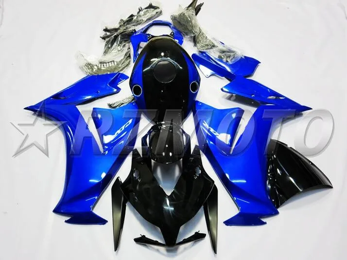 Впрыска ABS Полный обтекатели комплект Подходит для HONDA CBR1000RR 2012 2013 15 CBR 1000RR 12-15 CBR1000 обтекатель комплект черный синий Великобритания