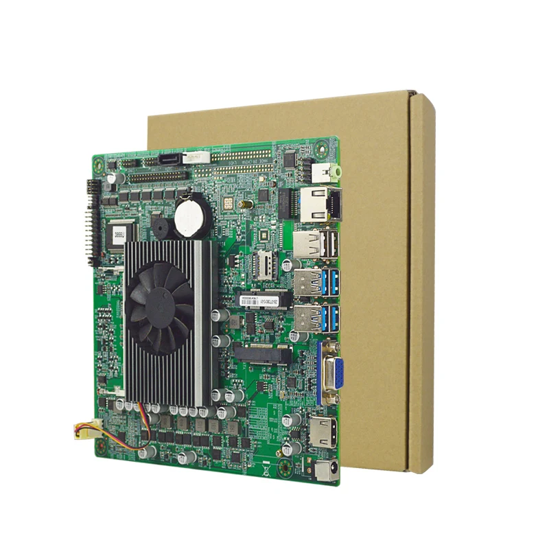 EITX 7380 01 бортовой процессор Intel 3855U mini itx материнская плата с 2 * mini pcie SIM COMS|Материнские платы| | АлиЭкспресс
