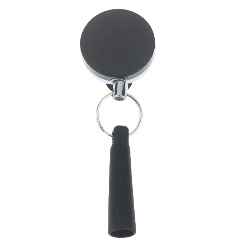 Camping Heavy Duty Retractable Pen Pull Holder Reel Carpenter Pencils Anti Lost Rope Key Ring Chain Belt Clip key chain clip carabiner belt clip