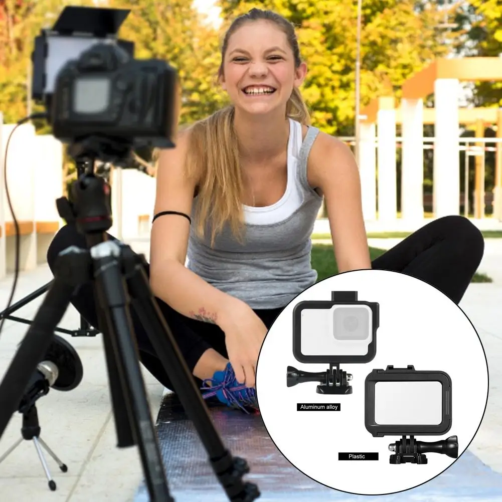 Высокое качество для камеры Gopro8 алюминиевый сплав собачья клетка рама горячие сапоги на холодную погоду Расширенная фиксированная защитная оболочка аксессуары
