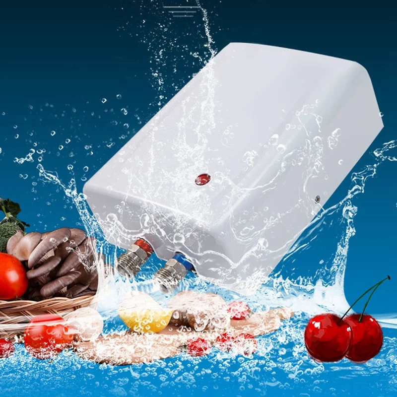 3.5Kw chauffe eau électrique instantané chauffe eau instantané chauffe eau électrique instantané rapide 3 secondes douche chaude