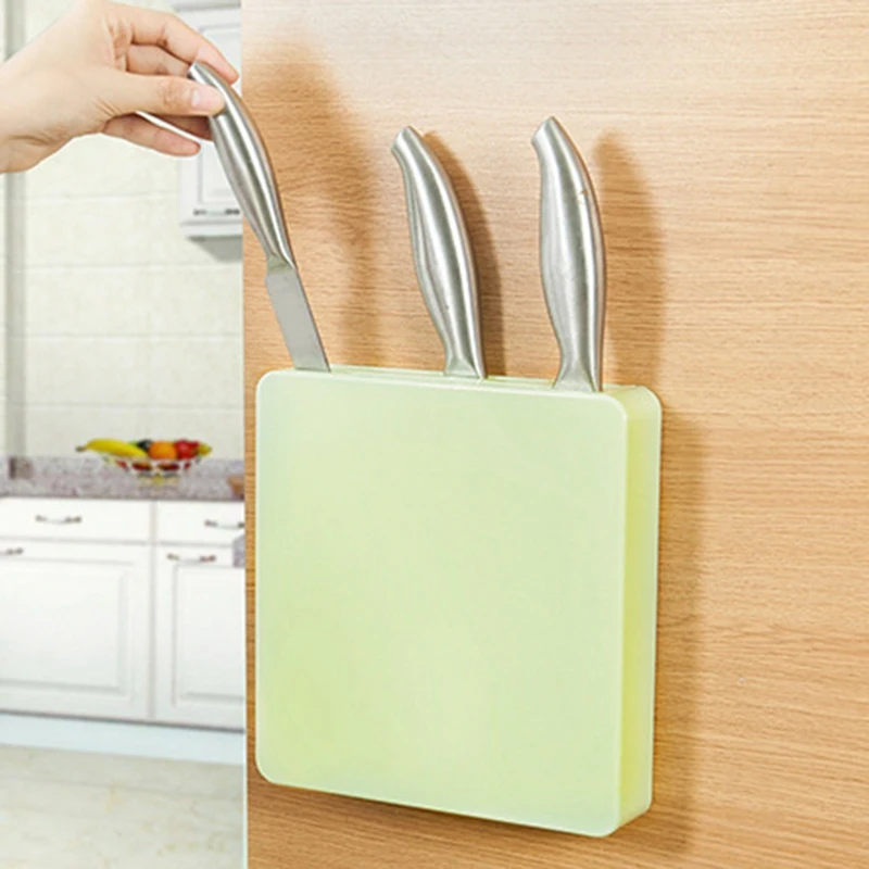 Multi-Functional Knife Rack Storage Rack Kitchen Accessories Kitchen Tool for Vegetable& Fruit Cutter Wall Hang Cutter Holder