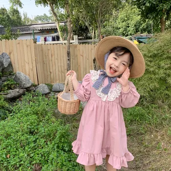 

2020 New Spring Girls Dress 1-5 Years Children Clothing Girls Cotton Dresses Fashion Clothing