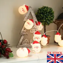 Сказочные гирлянды 10/20 светодиодный usb-кабель с Санта-Клаусом/вечерние рождественские украшения на батарейках