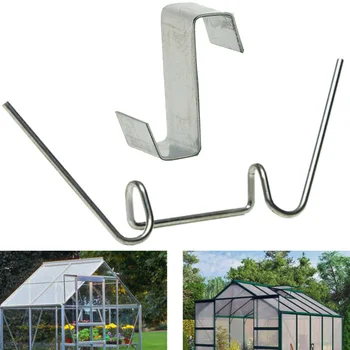 

Greenhouse W + Z Clips Spring Wire Glazing Fixing Clamp Cranp Overlap 50-250sets