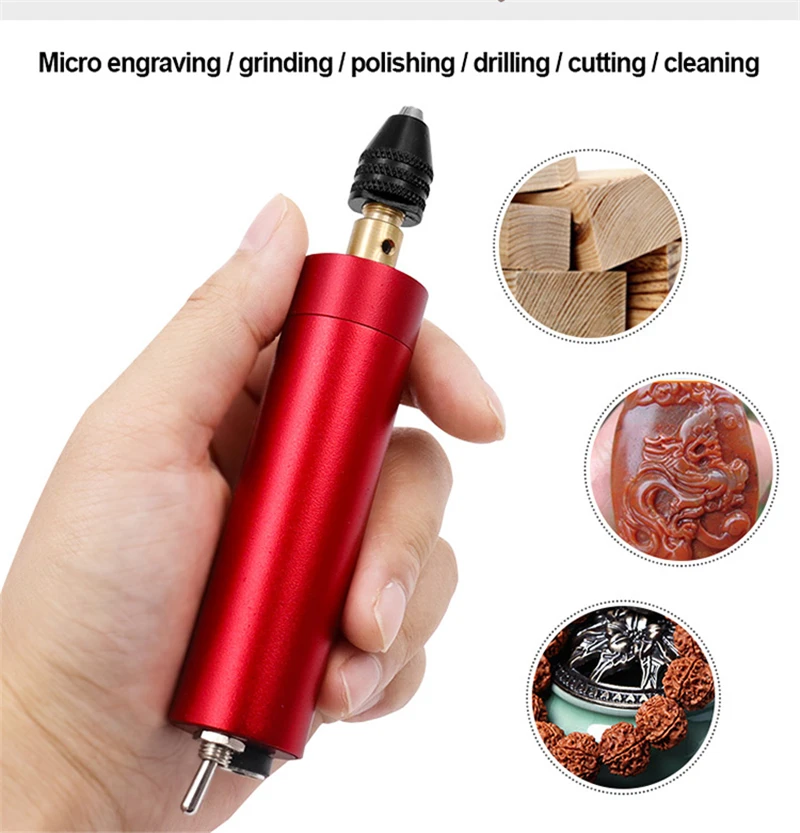 DIY Drilling Electric Tool Mini Electric Drill for Crafts Resin Jewelry  Wood Craft Tool USB Drill Engraving Pen Rotary Drill