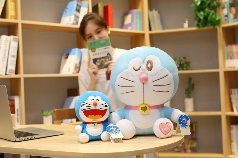 23-48 см Горячая Аниме Стенд от меня Doraemon плюшевые игрушки высокого качества Милая игрушечная кошка мягкая подушка для животных для маленьких девочек Подарки