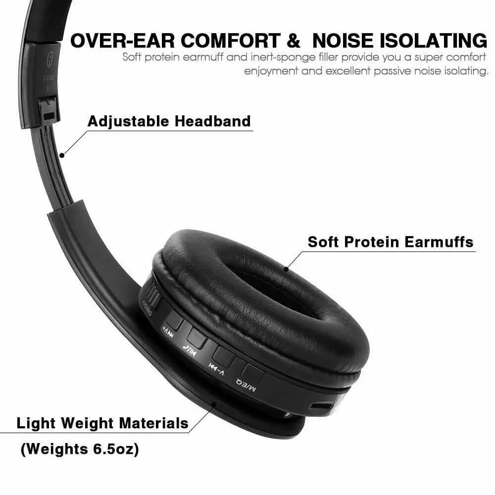 B3 Складные Bluetooth беспроводные наушники с микрофоном гарнитура для наушники для бега для телефона компьютера Mp3