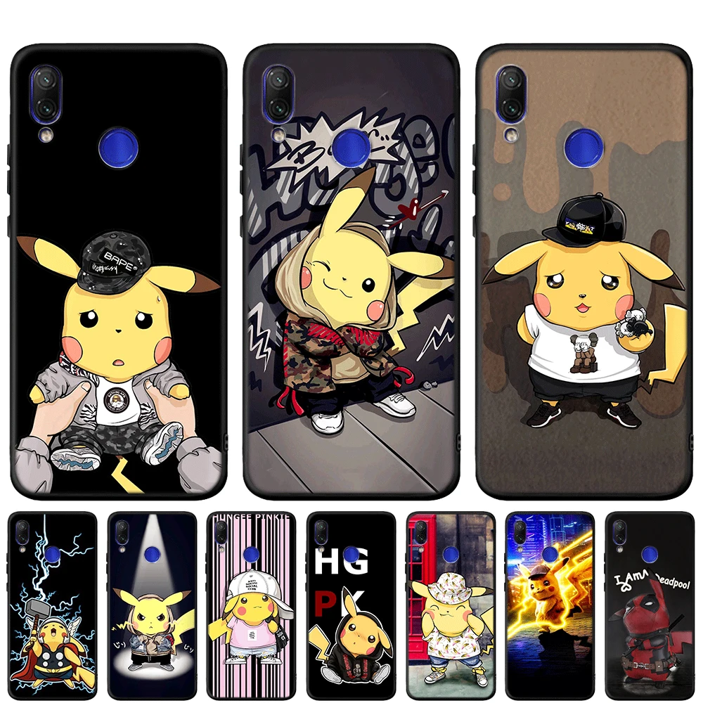 

Cute Pika Marvel Deadpool Case For Redmi Note 7 7A 6 Pro 6A 5A Prime 4X 5 Plus Phone Case For Xiaomi A1 A2 Lite 6X PocoPhone F1