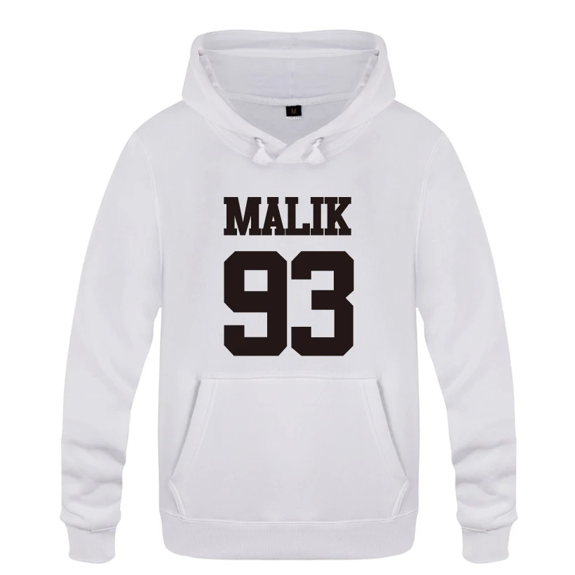 Malik 93 One Direction 1D Rock толстовки для любителей музыки мужские мужские флисовые пуловеры с капюшоном