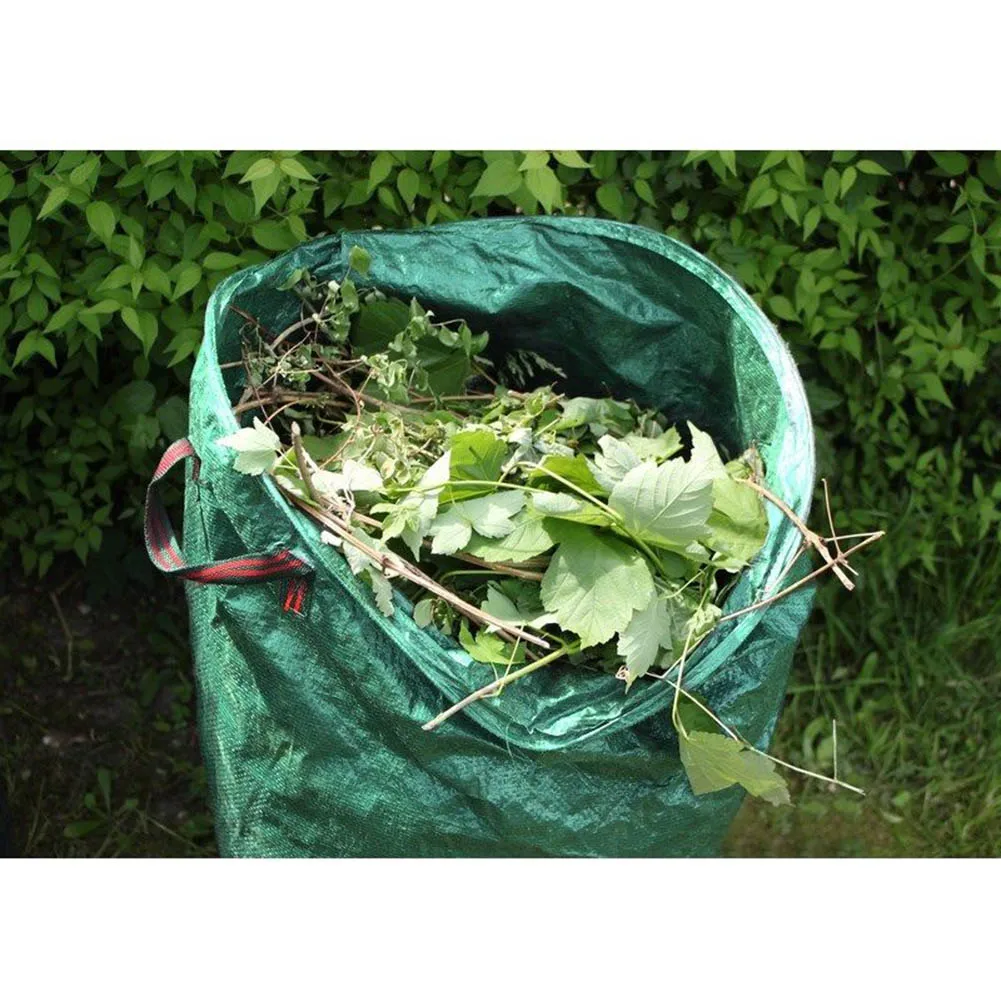 Горячий 272L мешок для садовых отходов многоразовый лист травы светильник для газона и бассейна садоводства сумки XJS789