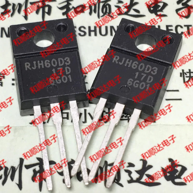 /5 предметов в лоте, RJH60D3DPP RJH60D3 TO-220F 600V