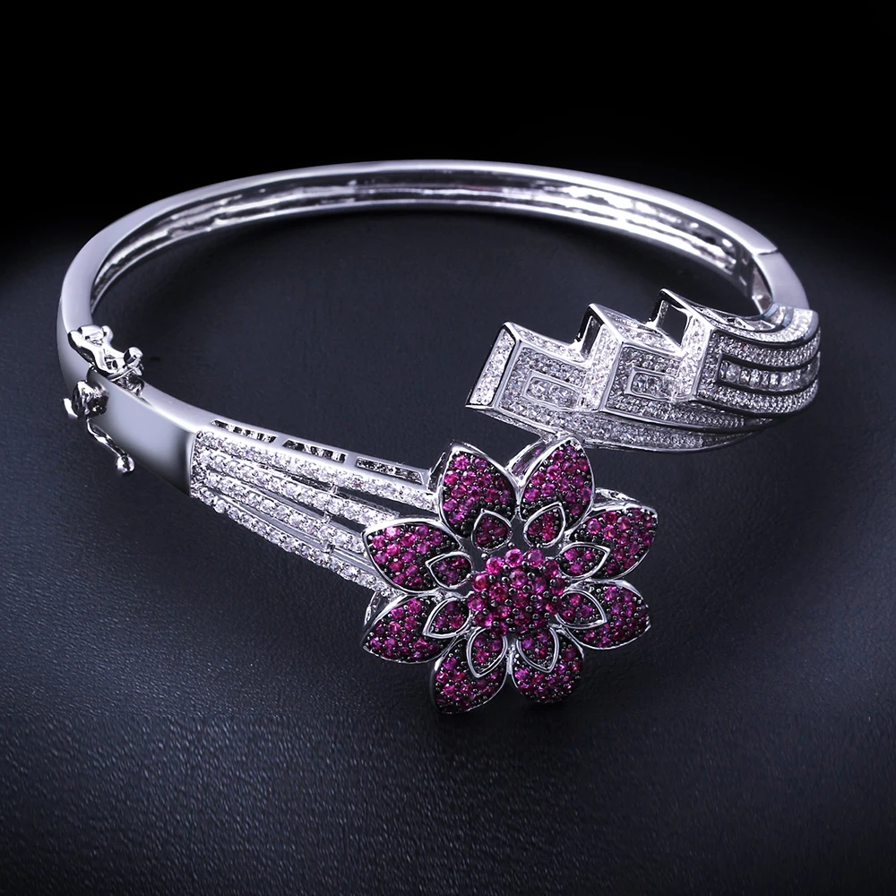 flower color bangle (3)