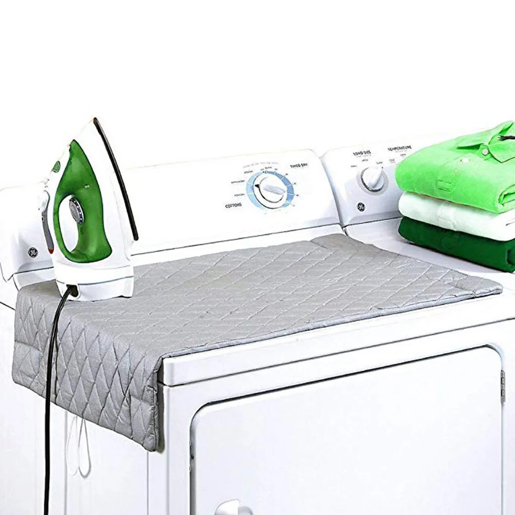 Магнитный гладильный коврик, коврик для белья, стиральная машина, сушилка, покрытие, доска, Термостойкое одеяло, сетка, пресс, одежда, защита, протектор# DQ